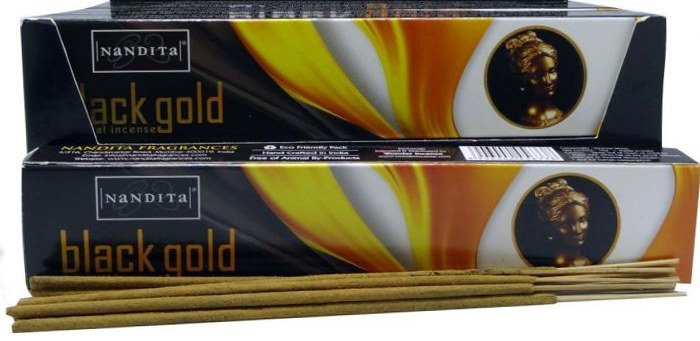 Black Gold Money Drawing Incense (Nandita)