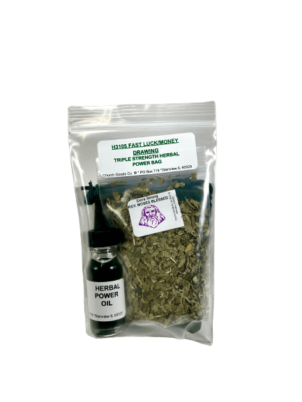 Fast Luck/Money Drawing Herbal Power Bag