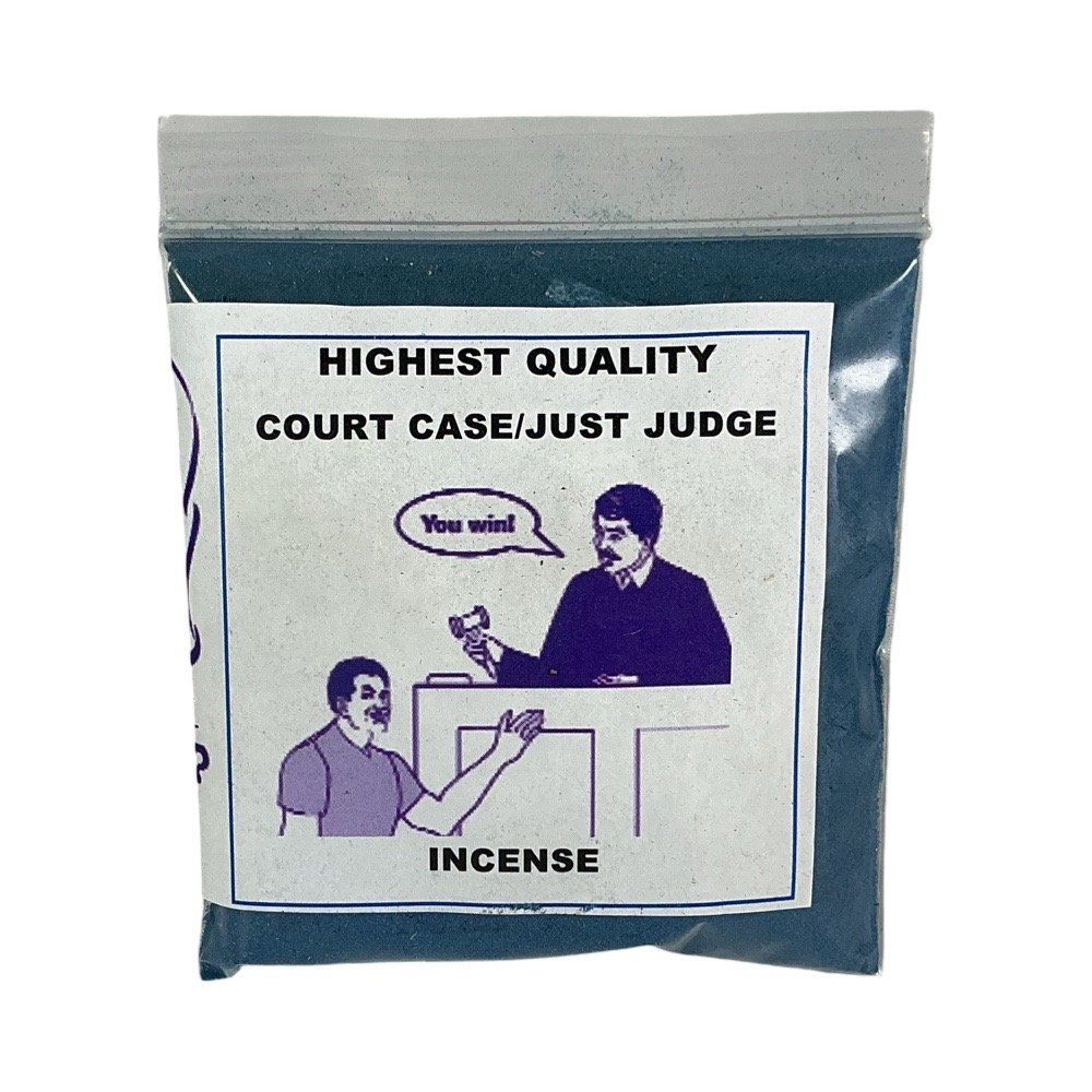 Court Case / Just Judge HQ Incense