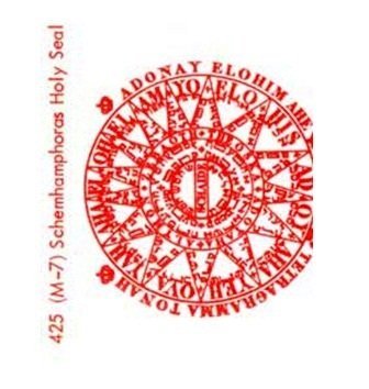 Schemhamphoras Holy Seal