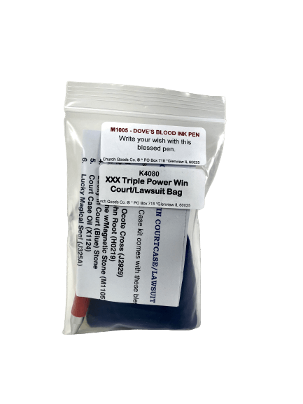 XXX Triple Power Win Court Case/Lawsuit Bag