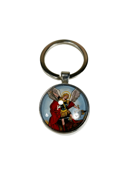 St. Michael Key Chain