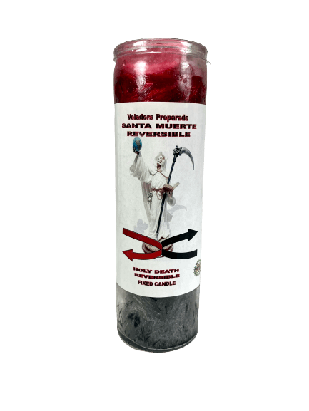 Santa Muerte Reverse Scented & Fixed Candle